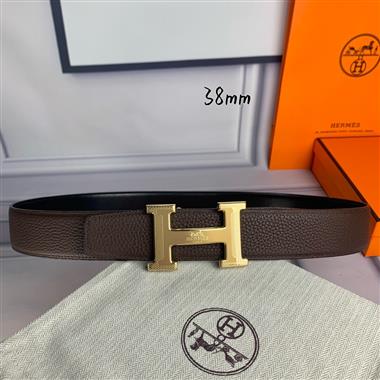 HERMES   2025新款時尚皮帶   3.8CM