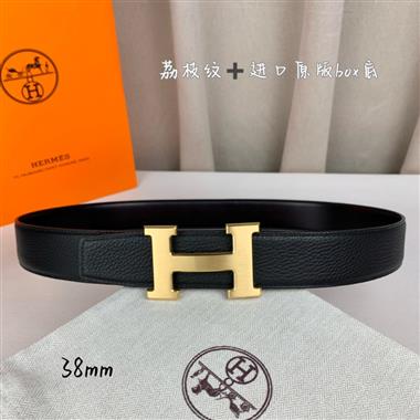HERMES   2025新款時尚皮帶   3.8CM