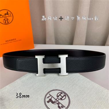 HERMES   2025新款時尚皮帶   3.8CM