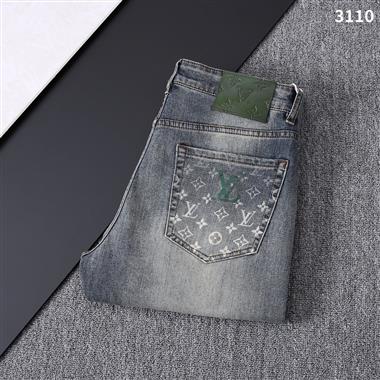 LouisVuitton   2025夏季新款休閒牛仔褲