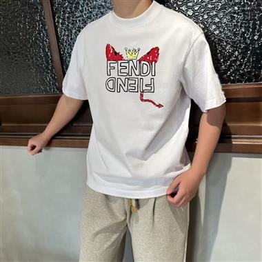 FENDI   2025夏季新款短袖T恤