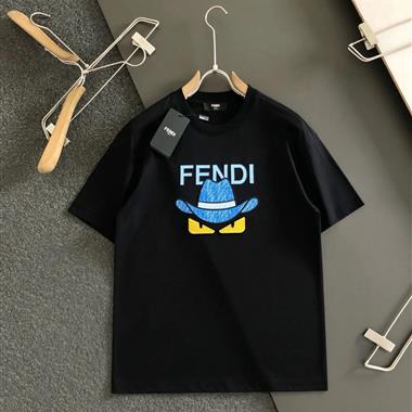 FENDI   2025夏季新款短袖T恤