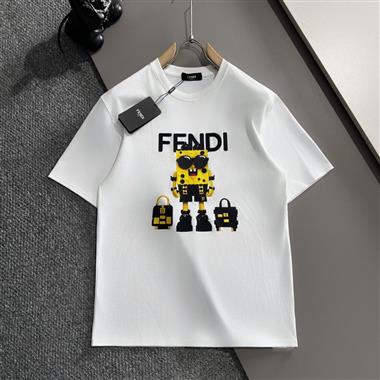 FENDI   2025夏季新款短袖T恤