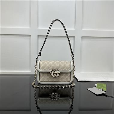 GUCCI   2025新款女生時尚包包  尺寸：21.5*14*9CM