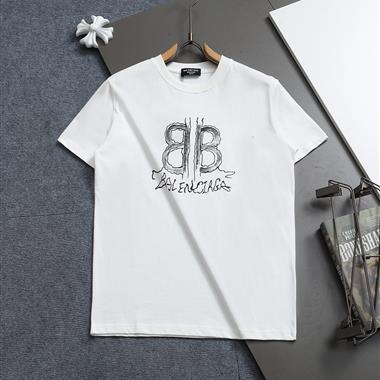 BALENCIAGA    2025夏季新款短袖T恤  尺寸偏大