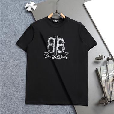 BALENCIAGA    2025夏季新款短袖T恤  尺寸偏大