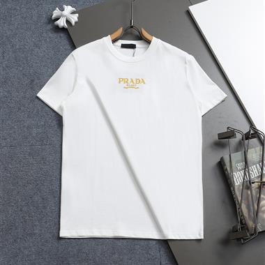 PRADA    2025夏季新款短袖T恤  尺寸偏大