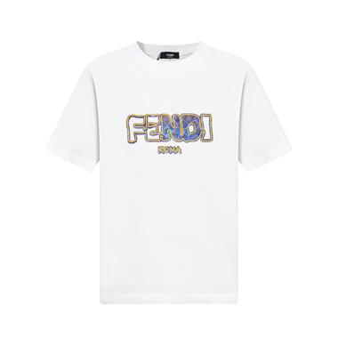 FENDI   2025夏季新款短袖T恤  尺寸偏大