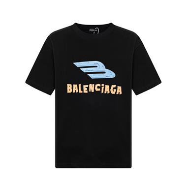 Balenciaga   2025夏季新款短袖T恤  尺寸偏大