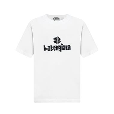 Balenciaga   2025夏季新款短袖T恤  尺寸偏大
