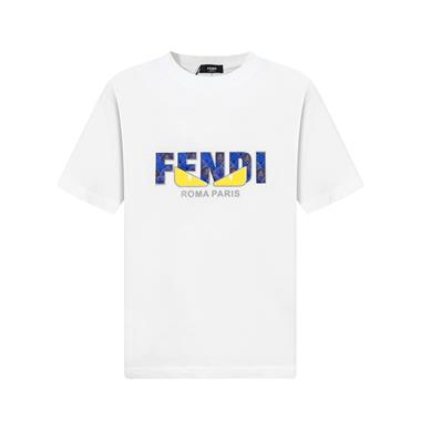 FENDI   2025夏季新款短袖T恤  尺寸偏大
