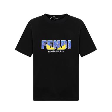 FENDI   2025夏季新款短袖T恤  尺寸偏大