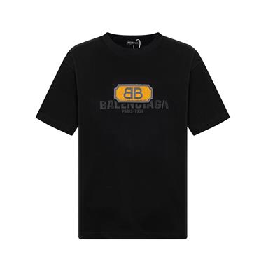 Balenciaga   2025夏季新款短袖T恤  尺寸偏大