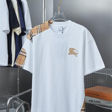 BURBERRY   2025夏季新款短袖T恤  尺寸偏大