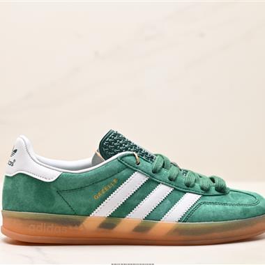 Adidas Originals Gazelle Indoor 三葉草休閑防滑耐磨低幫板鞋