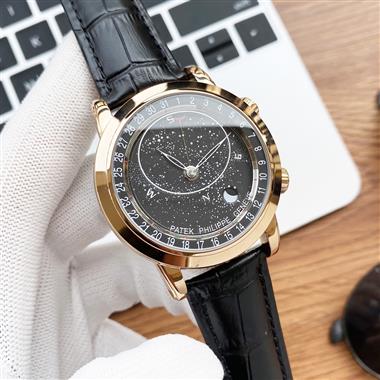 PATEK PHILIPPE    2025新款時尚休閒手錶  尺寸：43MM
