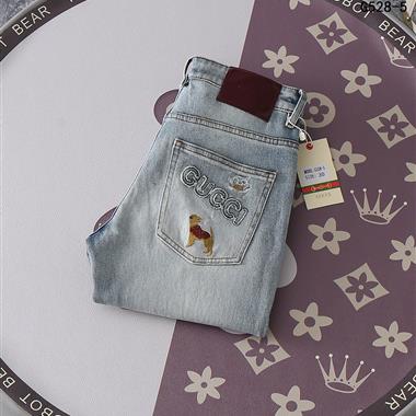 GUCCI   2025夏季新款休閑牛仔褲