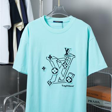 LouisVuitton  2025夏季新款短袖T恤 尺寸偏大