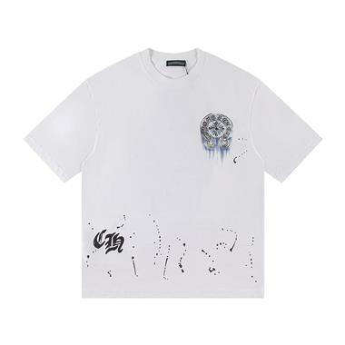 Chrome Hearts   2025夏季新款短袖T恤  尺寸偏大