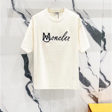 MONCLER    2025夏季新款短袖T恤  尺寸偏大