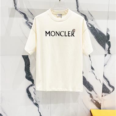 MONCLER    2025夏季新款短袖T恤  尺寸偏大