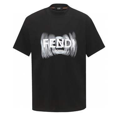 FENDI   2025夏季新款短袖T恤  尺寸偏大