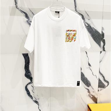 FENDI   2025夏季新款短袖T恤  尺寸偏大