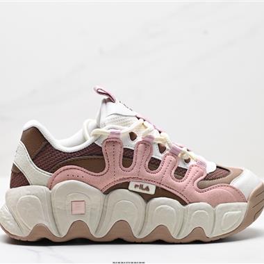 FILA  Croissant  WE 抓絨 織物合成革 防滑耐磨低幫 生活休閑鞋