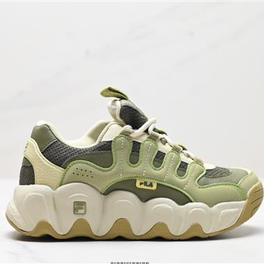 FILA  Croissant  WE 抓絨 織物合成革 防滑耐磨低幫 生活休閑鞋