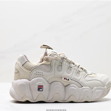 FILA  Croissant  WE 抓絨 織物合成革 防滑耐磨低幫 生活休閑鞋