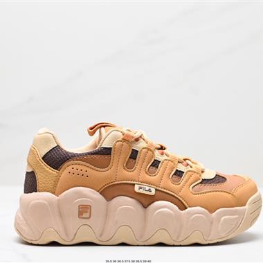 FILA  Croissant  WE 抓絨 織物合成革 防滑耐磨低幫 生活休閑鞋