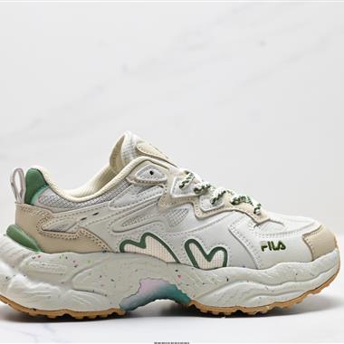 FILA  FERN 新款戶外老爹鞋反光休閑鞋