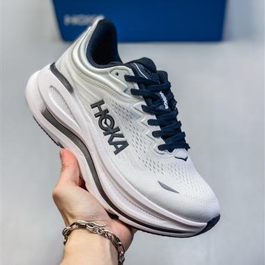 HOKA ONE ONE Bondi 9 復古舒適防滑耐磨 低幫 山地戶外跑步鞋
