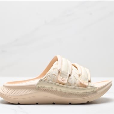 HOKA ONE ONE ORA Luxe 休閑透氣舒緩 橡膠底防滑壹字拖鞋