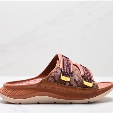 HOKA ONE ONE ORA Luxe 休閑透氣舒緩 橡膠底防滑壹字拖鞋