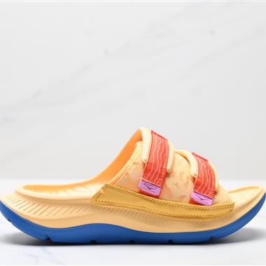 HOKA ONE ONE ORA Luxe 休閑透氣舒緩 橡膠底防滑壹字拖鞋