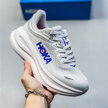 HOKA ONE ONE Bondi 9 復古舒適防滑耐磨 低幫 山地戶外跑步鞋
