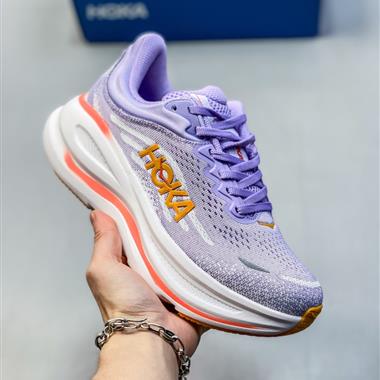 HOKA ONE ONE Bondi 9 復古舒適防滑耐磨 低幫 山地戶外跑步鞋