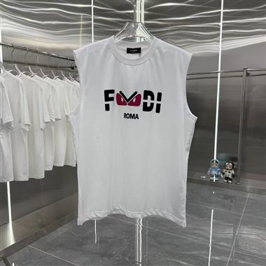 FENDI   2025夏季新款短袖T恤