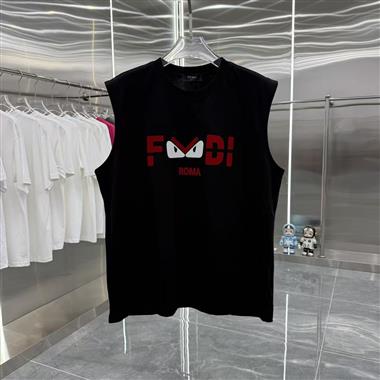 FENDI   2025夏季新款短袖T恤