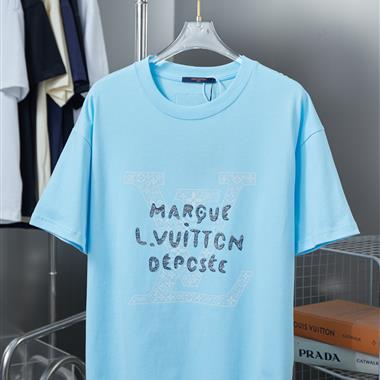 LouisVuitton   2025夏季新款短袖T恤  尺寸偏大