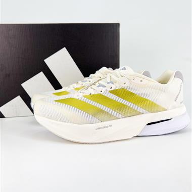Adidas adizero BOSTON 13 透氣網眼競速跑鞋