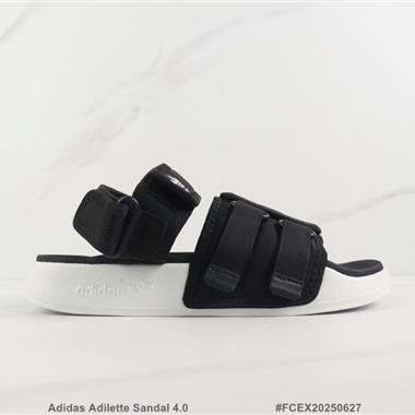 Adidas Adilette Sandal 4.0 沙灘鞋 魔術貼 耐磨防滑夏季涼鞋 