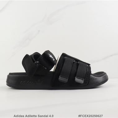 Adidas Adilette Sandal 4.0 沙灘鞋 魔術貼 耐磨防滑夏季涼鞋 