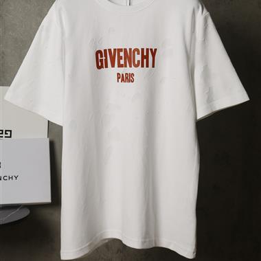 GIVENCHY   2025夏季新款短袖T恤  尺寸偏大