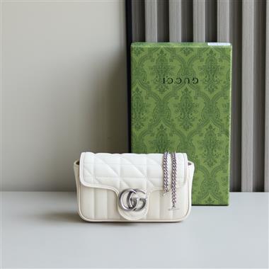 GUCCI   2025新款女生時尚皮夾  尺寸：16.5x9.5x4.5CM