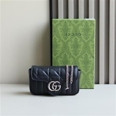 GUCCI   2025新款女生時尚皮夾  尺寸：16.5x9.5x4.5CM