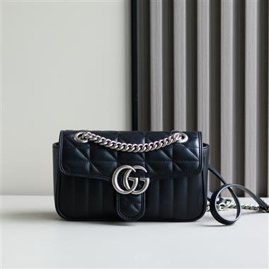 GUCCI   2025新款女生時尚皮夾  尺寸：22*13*6CM