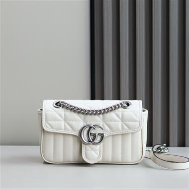 GUCCI   2025新款女生時尚皮夾  尺寸：22*13*6CM