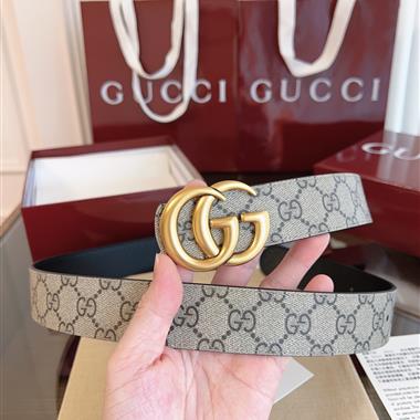 GUCCI   2025新款時尚皮帶  3.5CM